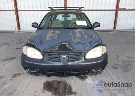 2000 Hyundai Elantra Gls из США, поврежденный, VIN KMHJW35F0YU179853